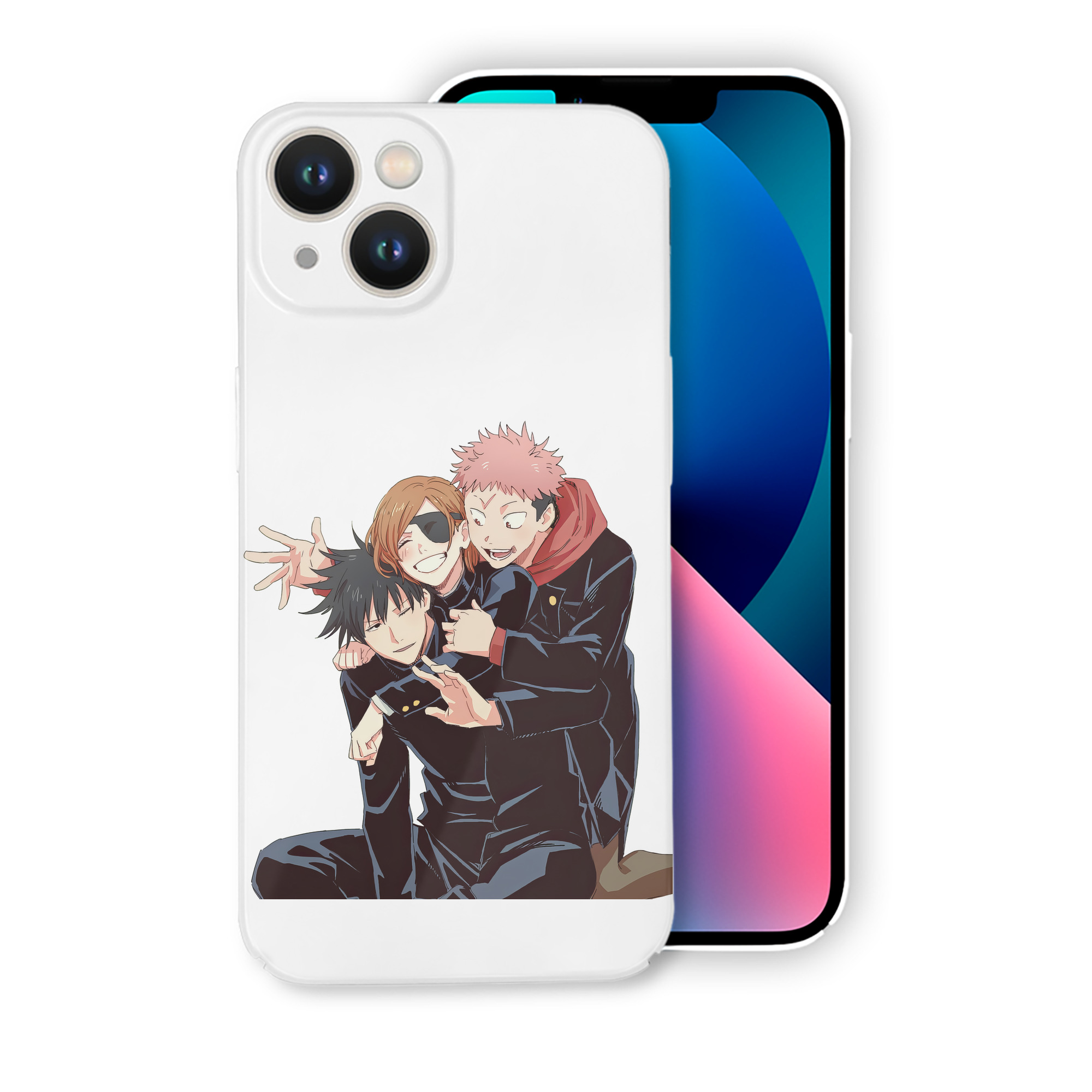 （画像用） 呪術廻戦 Jujutsu Kaisen 【iPhone 14シリーズ対応】ハードケース